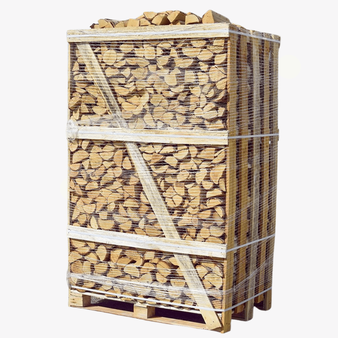 Kiste-mit-18-RM-trockenem-Buchen-Kaminholz Brennholz Buche kammergetrocknet | 2 RM – Bild 1